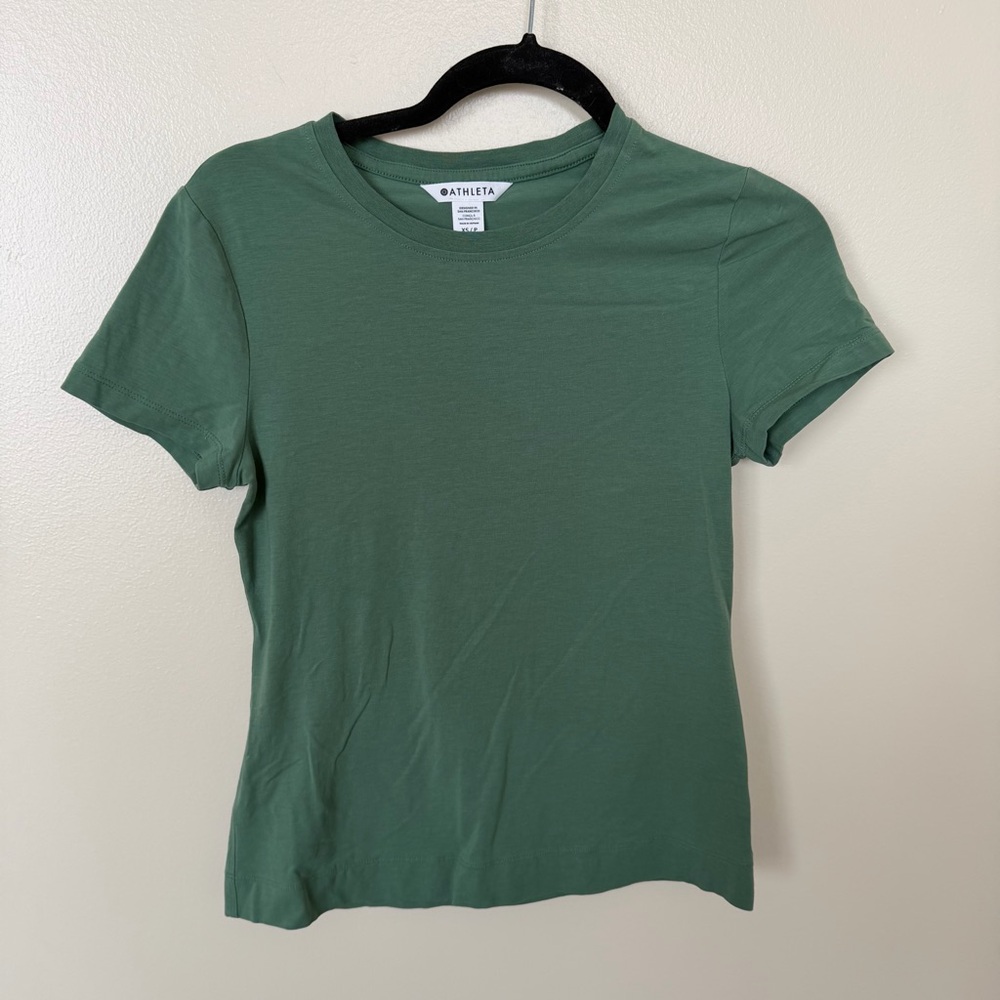 ATHLETA Light Green Tee